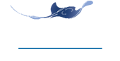Sleek AMBS Eco Solutions logo, blue and white emblem showcasing modern, eco-friendly building expertise.